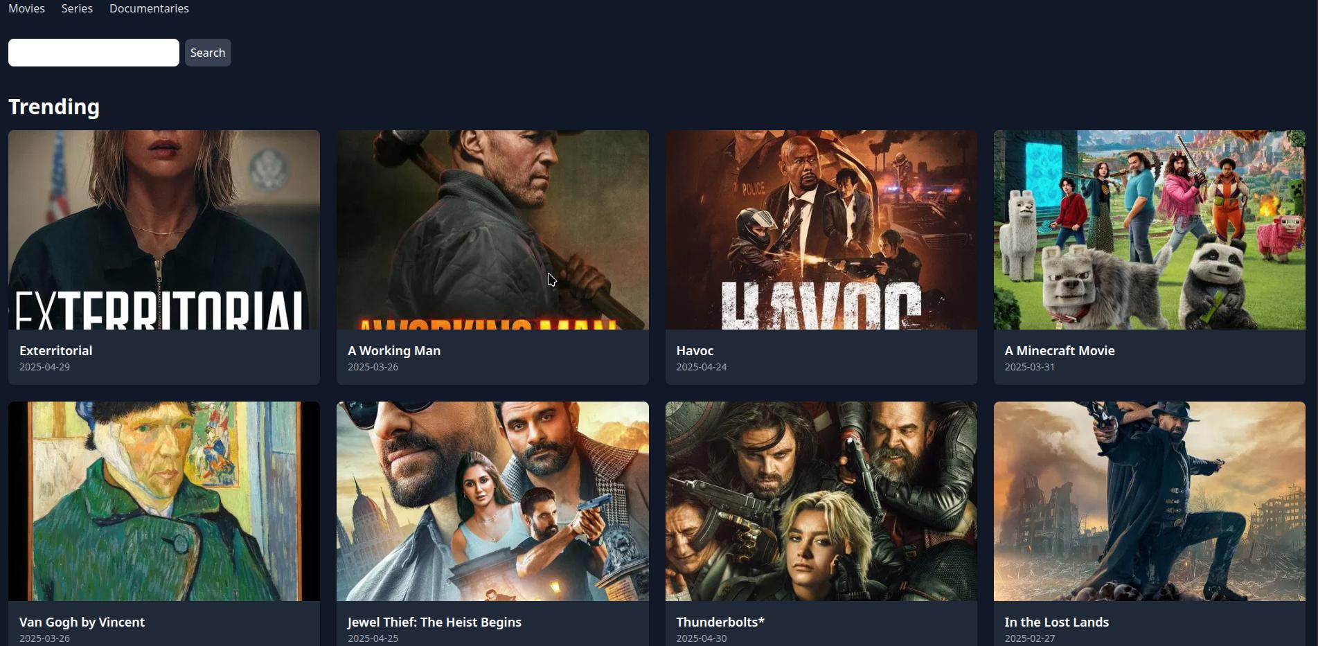MoviePulse Website